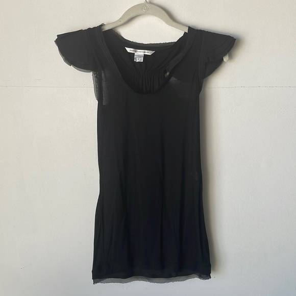 Sold! Diane von Furstenberg black tank top - Picture 1 of 4